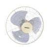 Quạt đảo có remote Nanoco model NOF1651RC màu Ghi/Beige (3 cấp độ gió, công suất 47W, bạc đạn)