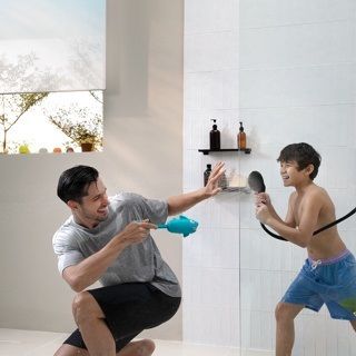 Máy nước nóng Panasonic model DH-4UDP1VZ/ DH-4UD1VZ màu đen xanh (bơm và không bơm) - KO GỒM CP LẮP