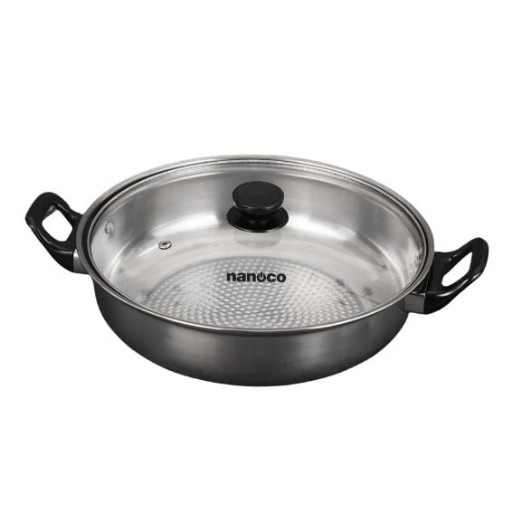 Nồi lẩu inox đơn Nanoco model NCWY320, 320 gam