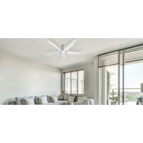 Quạt trần Panasonic model F-60TDN (màu trắng - 9 chế độ gió - công suất 37W) - KHÔNG GỒM PHÍ LẮP ĐẶT