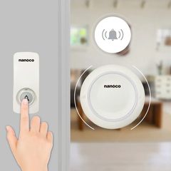 Nút chuông ko cần dùng pin model NDT153 (không dùng pin)