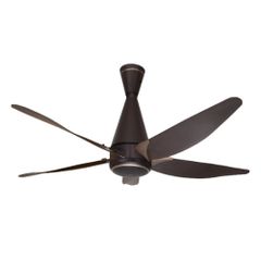 Quạt trần Panasonic model F-60GDS-B (màu nâu, động cơ DC -  40W) - KO GỒM CP LẮP