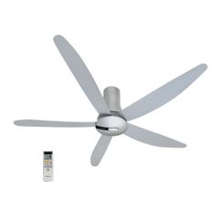 Quạt trần Panasonic model F-60TAN (màu xám bạc - 9 chế độ gió  - công suất 37W) - KHÔNG GỒM PHÍ LẮP