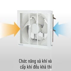 Quạt hút Panasonic dòng 2 chiều- có lưới model FV-25RL1 (Công suất: 16.5W) - KHÔNG GỒM PHÍ LẮP ĐẶT