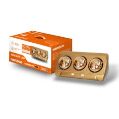 Đèn sưởi gắn tường 3 bóng 825W Nanoco model NBH641S/NBH650G/NBH626G