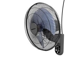 Quạt treo tường Nanoco model NWF1615RC-GR màu ghi (3 chế độ gió, công suất 47W)