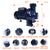 Máy bơm nước Nanoco dòng bơm lưu lượng model NHF750 (công suất 750W) - KHÔNG BAO GỒM LẮP ĐẶT