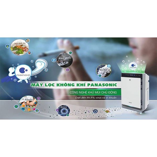Máy lọc không khí Panasonic model F-VXV70A (công nghệ lọc Nanoe X, cảm biến bụi - mùi/ độ ẩm/ ánh sáng/ chuyển động)