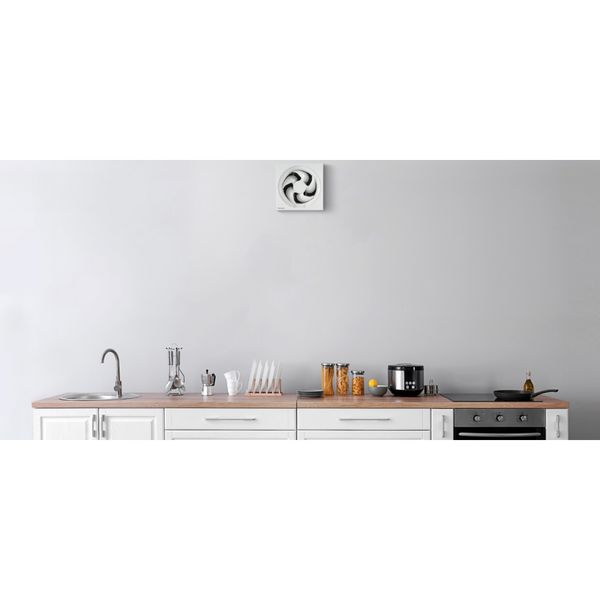 Quạt hút Panasonic dòng ốp tường một chiều - ko lưới model FV-25AU1 (CS: 25W) - KO GỒM PHÍ LẮP