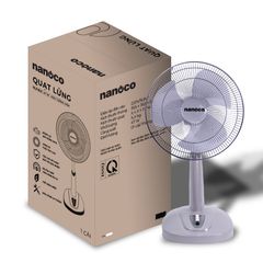 Quạt lửng Nanoco NLF1621/ NLF1621-B, 220V-50Hz, 47W, màu xám, màu xanh