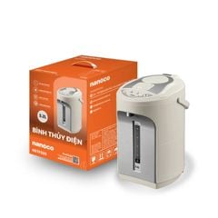 Bình thủy điện Nanoco model NETF320/ NETF400/ NETF500 dung tích 3.2L, 4L và 5L (Công suất 750W)