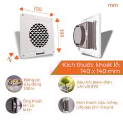 Quạt hút mini Nanoco NMV1421