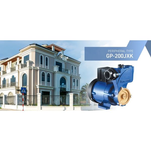 Máy bơm nước Panasonic dòng bơm đẩy cao model GP-200JXK (công suất 200W) - GIÁ CHƯA GỒM PHÍ LẮP ĐẶT