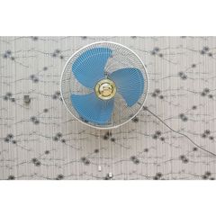 Quạt treo tường Panasonic model F-409U (màu xanh, vàng kim - 3 chế độ gió - 47.5W)- KO GỒM CP LẮP