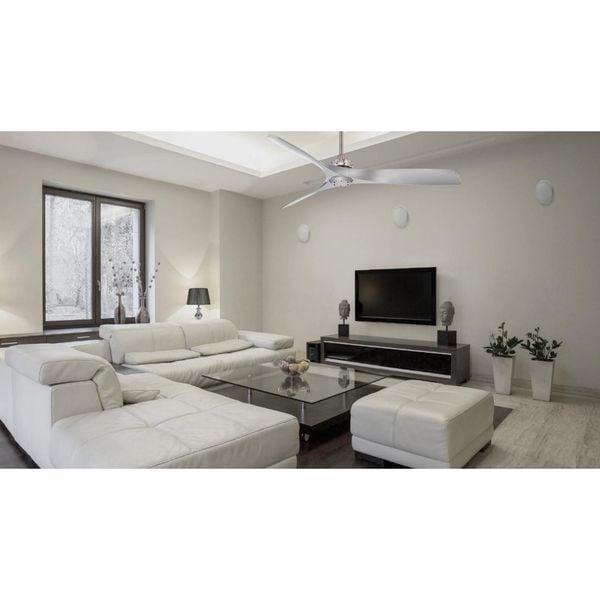 Quạt trần Panasonic model F-60FV2 (màu trắng - 5 chế độ gió - công suất 74W) - KHÔNG GỒM PHÍ LẮP ĐẶT