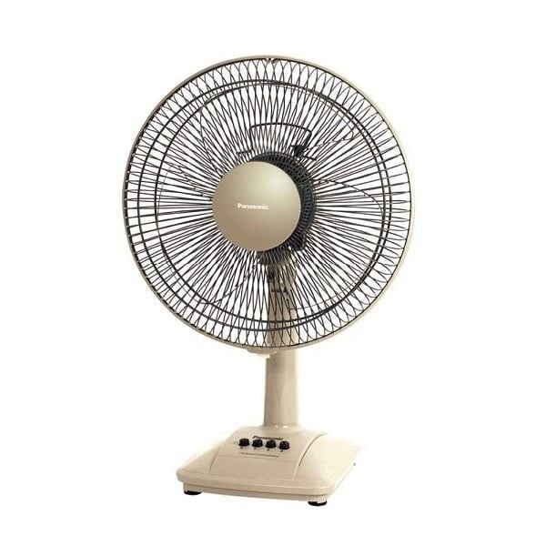 Quạt bàn Panasonic model F-400C (màu xanh, màu trắng ngà  - 3 chế độ gió  - công suất 48W)
