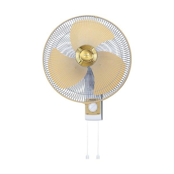 Quạt treo tường Panasonic model F-409U (màu xanh, vàng kim - 3 chế độ gió - 47.5W)- KO GỒM CP LẮP