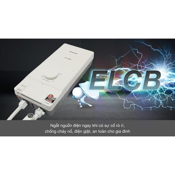 Máy nước nóng trực tiếp Panasonic model DH-4MP1VW/ DH-4MS1VW  ( 4500W, màu trắng) - KHÔNG GỒM CP LẮP