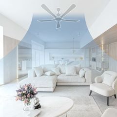 Quạt trần Panasonic model F-60DGN (màu đen - 10 chế độ gió  - công suất 73W) - KHÔNG GỒM PHÍ LẮP