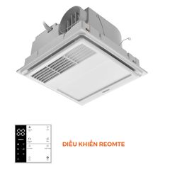 Quạt hút sưởi 5in1 có remote Nanoco model NBD0330