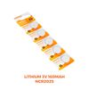 Pin Lithium 3V 160mAh/220mAh Nanoco model NCR2025/ NCR2032  (5 viên/vỉ )