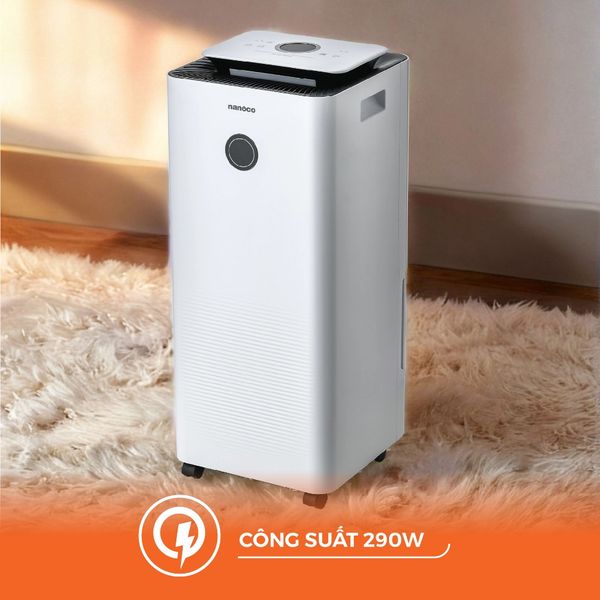 Máy hút ẩm Nanoco model NDH102/ NDH163/ NDH205/ NDH256