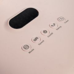 Quạt đứng động cơ BLDC có remote 14inch, 7 cánh, màu hồng/trắng Nanoco model NEF1499