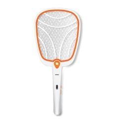 Vợt muỗi Nanoco model NMR104O / NMR105B (pin lithium 18650h-220V, màu cam, màu xanh dương)