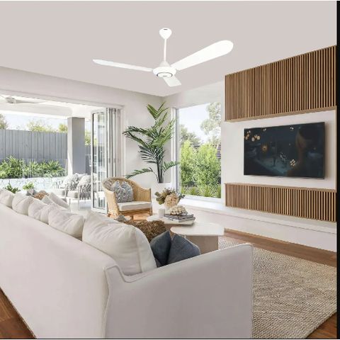 Quạt trần Nanoco model NCF5631-W (màu trắng, cấp độ 5, 80W) - KHÔNG BAO GỒM LẮP ĐẶT
