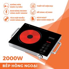 Bếp hồng ngoại đơn Nanoco model NICL350 công suất 2000W