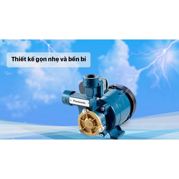 Máy bơm nước Panasonic dòng bơm tăng áp điện tử model GA-125FAK (công suất 125W) - KHÔNG GỒM PHÍ LẮP