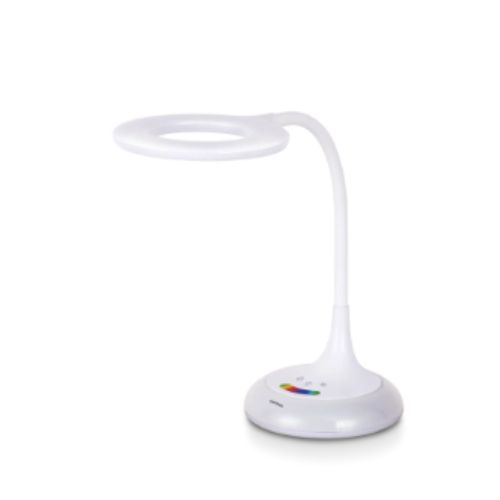 Đèn bàn LED Nanoco model NDKR908 (8W, màu trắng, nhiệt độ màu ánh sáng tùy chỉnh, đèn ngủ)