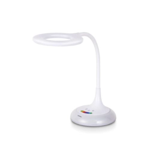 Đèn bàn LED Nanoco model NDKR908 (8W, màu trắng, nhiệt độ màu ánh sáng tùy chỉnh, đèn ngủ)