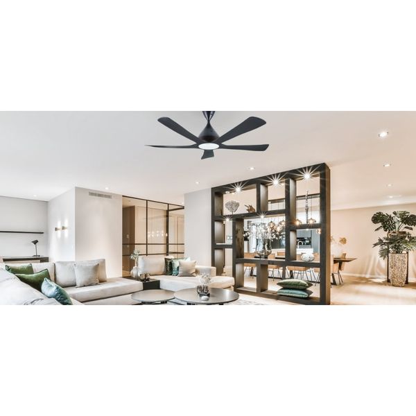 Quạt trần Panasonic model F-60DGN (màu đen - 10 chế độ gió  - công suất 73W) - KHÔNG GỒM PHÍ LẮP