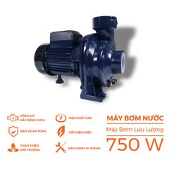 Máy bơm nước Nanoco dòng bơm lưu lượng model NHF750 (công suất 750W) - KHÔNG BAO GỒM LẮP ĐẶT