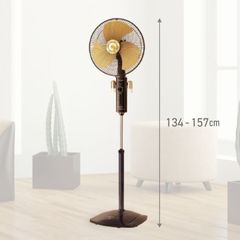 Quạt đứng Panasonic model F-407WGO (màu vàng kim - 3 chế độ gió  -  53.5W) - KHÔNG GỒM PHÍ LẮP