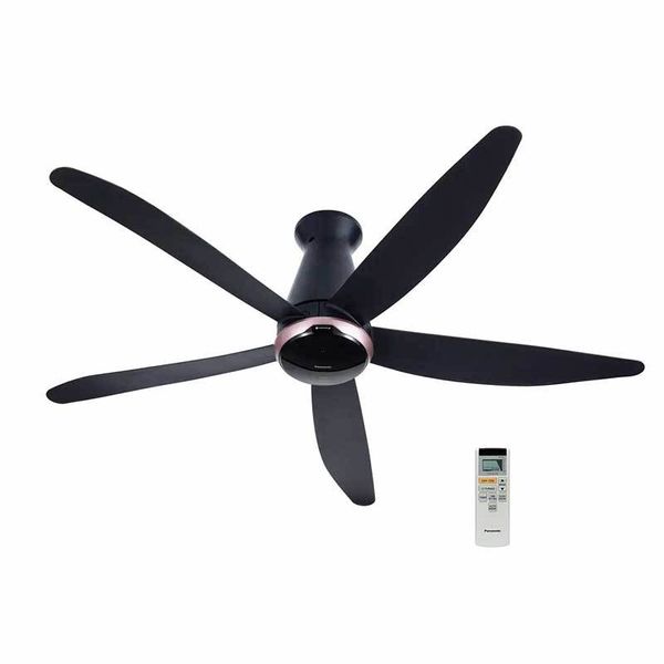 Quạt trần Panasonic model F-60FEN (màu đen - 9 chế độ gió  - 40W) - KHÔNG GỒM PHÍ LẮP