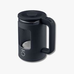 Bình đun siêu tốc thủy tinh Nanoco model NKT1761DB (dung tích 1.7L, màu xanh đen)