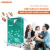 Tù sấy quần áo Nanoco Model NCD1502 màu xanh, công suất 1500W, (sức chứa ≤ 20kg)