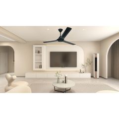 Quạt trần Panasonic model F-60MZ2-K (màu đen - 5 chế độ gió - công suất 66W) - KHÔNG GỒM PHÍ LẮP ĐẶT