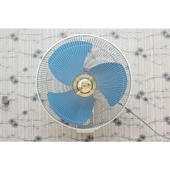 Quạt treo tường Panasonic model F-409U (màu xanh, vàng kim - 3 chế độ gió - 47.5W)- KO GỒM CP LẮP