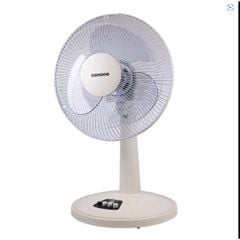 Quạt bàn Nanoco model NTF1209 (màu xám, màu beige - 3 chế độ gió - công suất 30W)