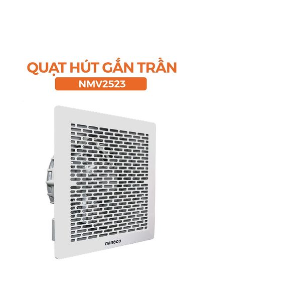Quạt hút siêu mỏng Nanoco Model NMV2523 24W (lỗ khoét 250mm)