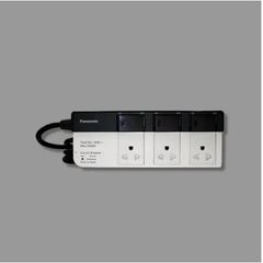 Ổ cắm có dây model WCHG28334 (công suất 3500W, 3 ổ cắm 3 chấu,3 công tắc)