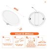 Đèn LED Downlight Eco Ø90 9W Nanoco 4 chế độ màu NED093./ NED094./ NED096./ NED09C.