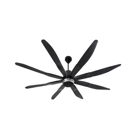 Quạt trần Panasonic model F-80ZBR (màu đen - 9 chế độ gió  - công suất 57W) - KHÔNG GỒM PHÍ LẮP ĐẶT