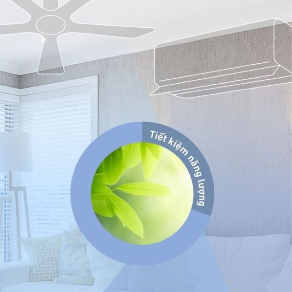 Quạt trần Panasonic model F-60FEN (màu đen - 9 chế độ gió  - 40W) - KHÔNG GỒM PHÍ LẮP