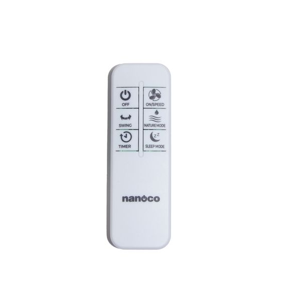 Remote quạt Nanoco dùng cho model NOF1603G-RC, NOF1602G-RC, NWF1610RC(VUI LÒNG LIÊN HỆ ĐỂ ĐƯỢC TƯ VẤN SẢN PHẨM PHÙ HỢP)