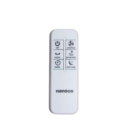 Remote quạt Nanoco dùng cho model NOF1603G-RC, NOF1602G-RC, NWF1610RC(VUI LÒNG LIÊN HỆ ĐỂ ĐƯỢC TƯ VẤN SẢN PHẨM PHÙ HỢP)