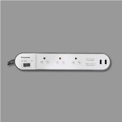 Ổ cắm Panasonic model WCHG243322W-VN (có dây - 3 ổ cắm - 2 USB)